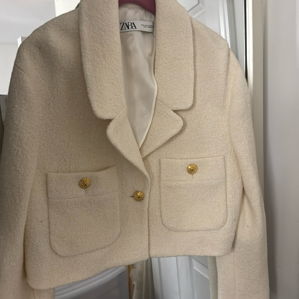 Zara Ivory Jacket